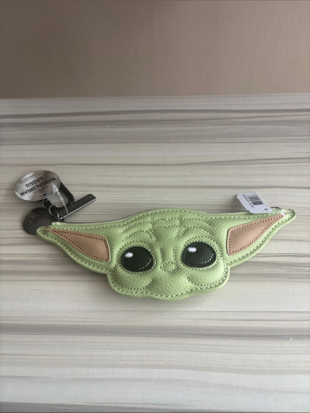 Bath Body Works Mandalorian Grogu Coin Purse with clip New 2026